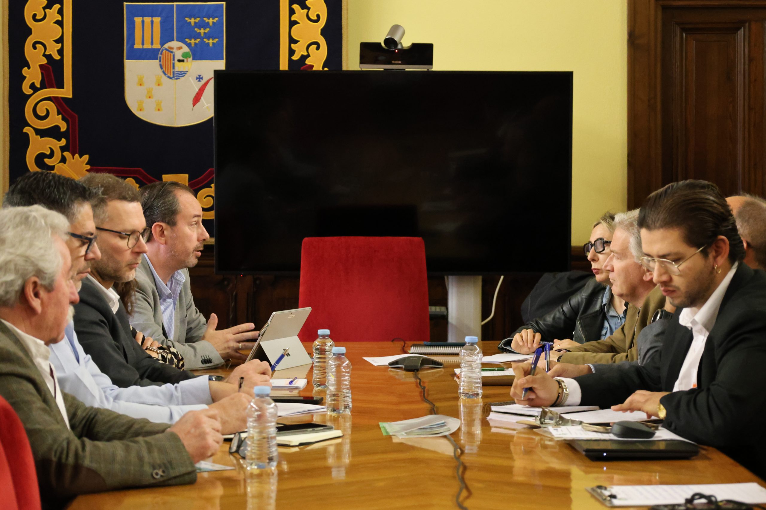 Reunión entre las entidades socias del proyecto.